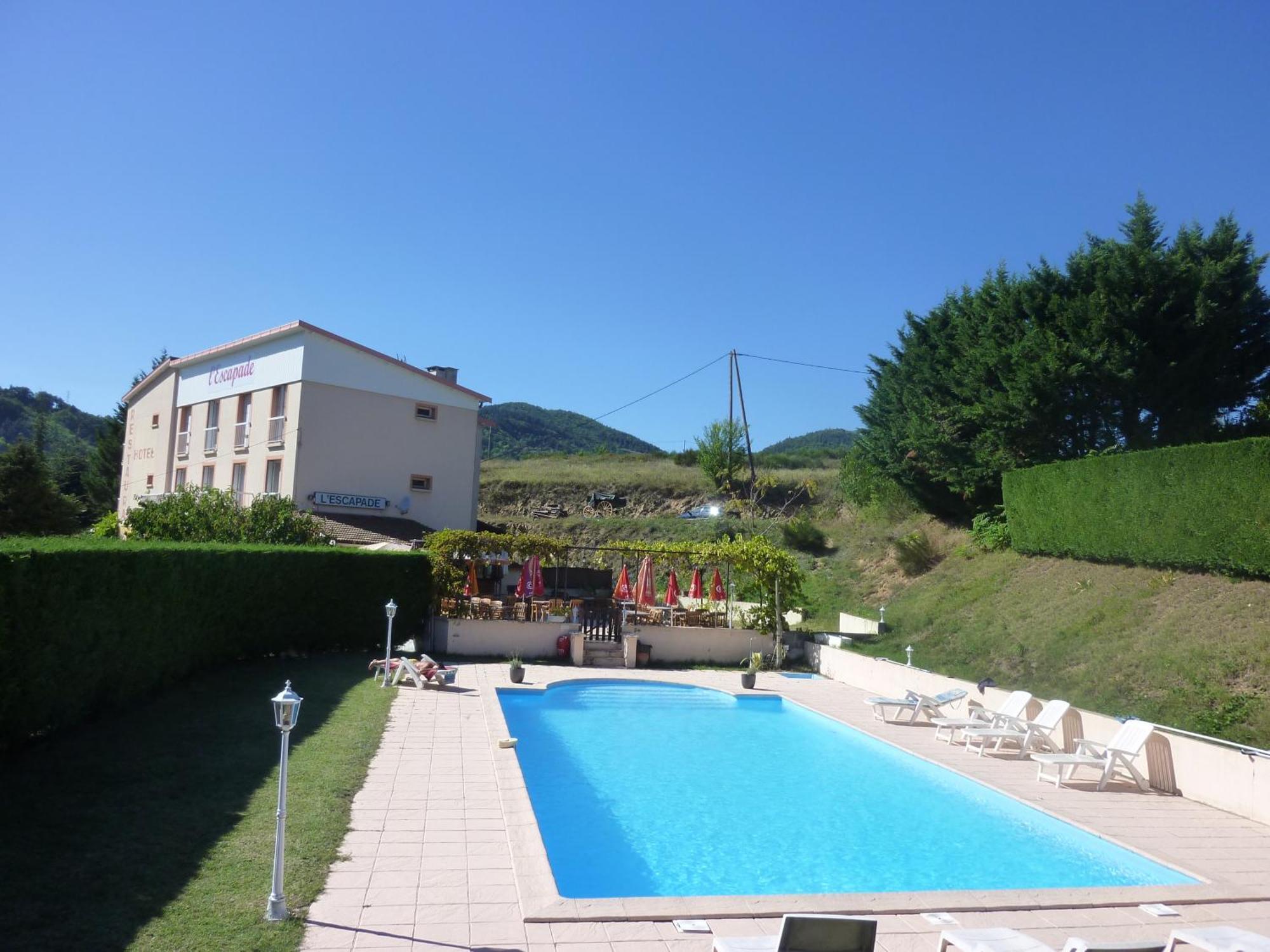 Logis Hotel Restaurant L'Escapade Lamastre Dış mekan fotoğraf